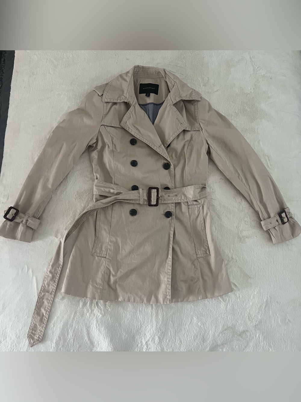 Banana Republic trench coat Size S petite